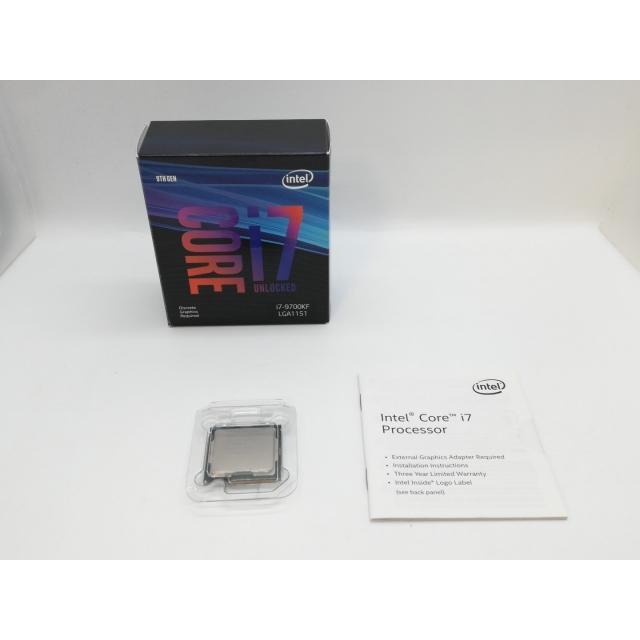 中古】Intel Core i7-9700KF (3.6GHz/TB:4.9GHz/SRG16/R0) BOX LGA1151 