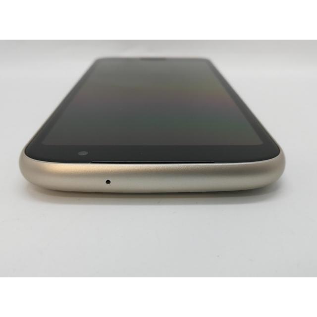 中古】FCNT docomo 【SIMフリー】 らくらくスマートフォン ゴールド