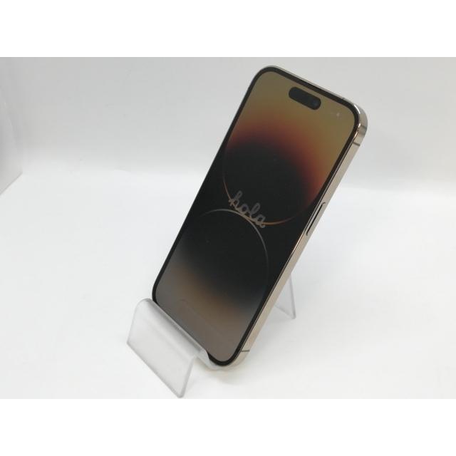 中古】Apple au 【SIMフリー】 iPhone 14 Pro 256GB ゴールド MQ173J/A