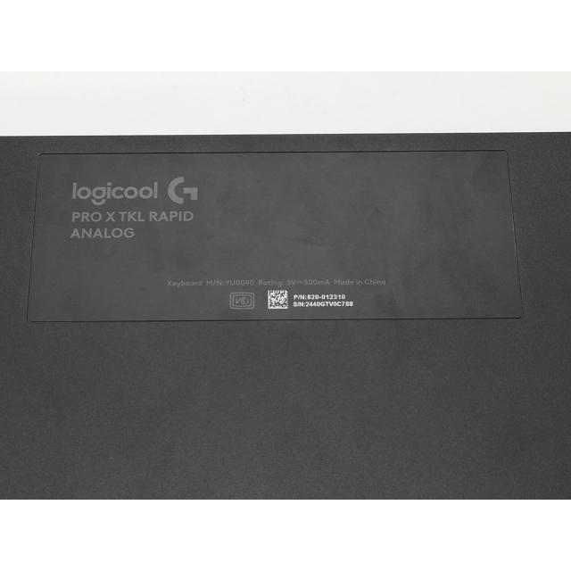【中古】Logicool PRO X TKL RAPID G-PKB-TKL-RTBKd [ブラック]【京都】保証期間１週間_6