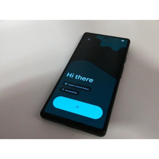 中古】Google au 【SIMフリー】 Pixel 6a セージ 6GB 128GB GB17L