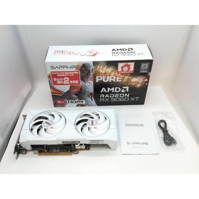 新品未使用　未開封　SAPPHIRE PURE RX 9060 XT　16G 中古】SAPPHIRE SAPPHIRE PURE Radeon RX 9060 XT GAMING OC 16GB