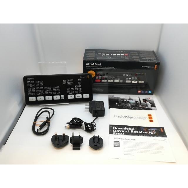 中古】Blackmagic Design ATEM Mini ライブプロダクションスイッチャー