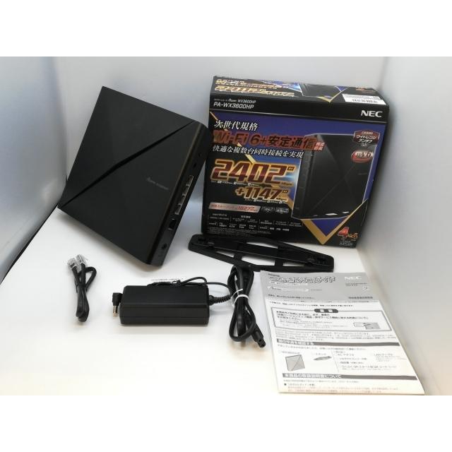 中古】NEC Aterm WX3600HP(PA-WX3600HP) Wi-Fi6(ax)対応無線LAN