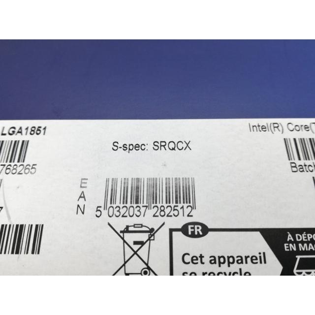 未使用】Intel Core Ultra 7 265 (2.4GHz) Box LGA1851/20C(P:8C/E:12C