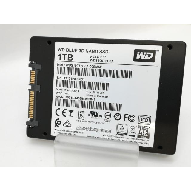 中古】W.D. WD Blue 3D WDS100T2B0A 1TB/SSD/6GbpsSATA/TLC【京都