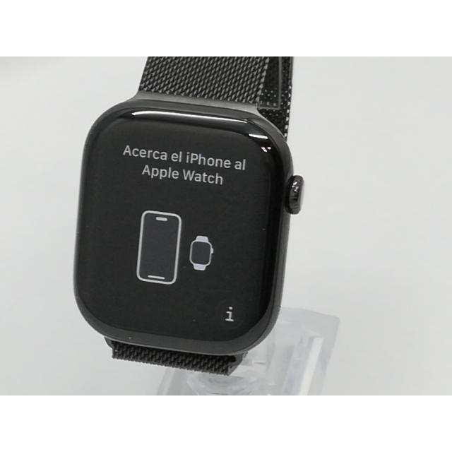 【中古】Apple Apple Watch Series11 46mm Cellular スレートチタニウムケース/スレートミラネーゼループ (M/L) MFD44J/A【京都】保証期間１ヶ月【ランクB】の画像