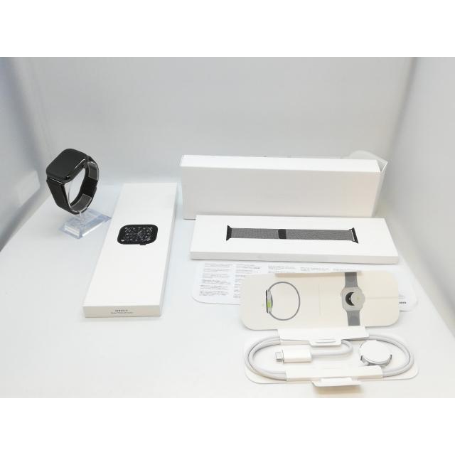 【中古】Apple Apple Watch Series11 46mm Cellular スレートチタニウムケース/スレートミラネーゼループ (M/L) MFD44J/A【京都】保証期間１ヶ月【ランクB】の画像