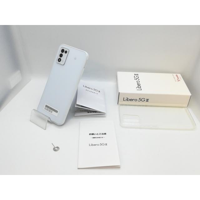 中古】ZTE ymobile 【SIMフリー】 Libero 5G III 4GB 64GB ホワイト