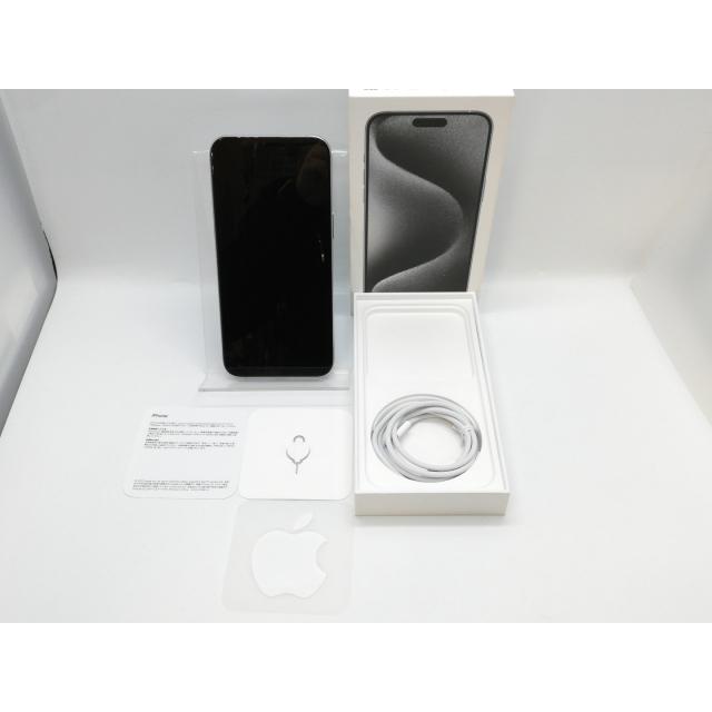 中古】Apple 国内版 【SIMフリー】 iPhone 15 Pro Max 256GB ホワイト