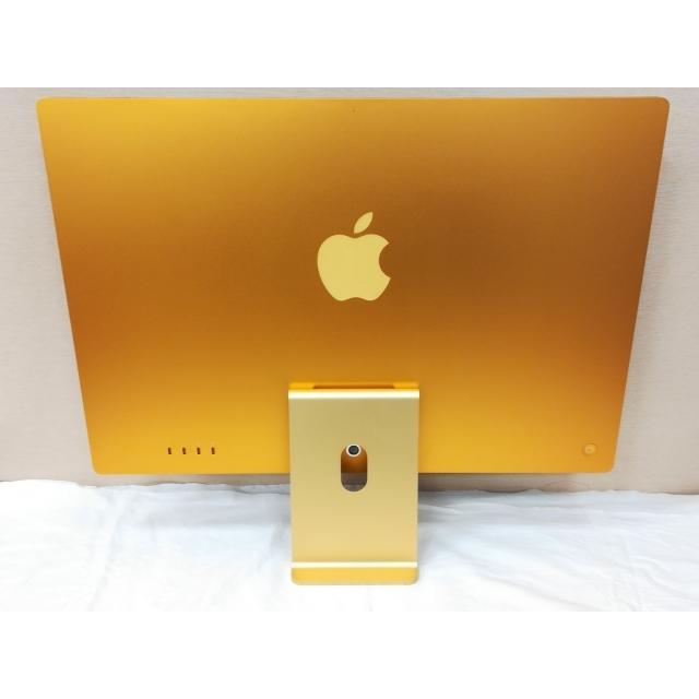 中古】Apple iMac 24インチ CTO (M1・2021) イエロー M1(CPU:8C/GPU:8C