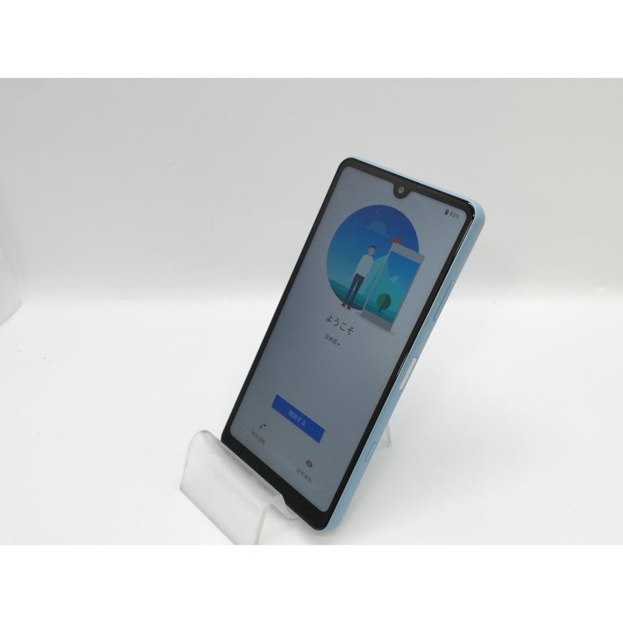 中古】SONY docomo 【SIMロック解除済み】 Xperia Ace II ブルー 4GB