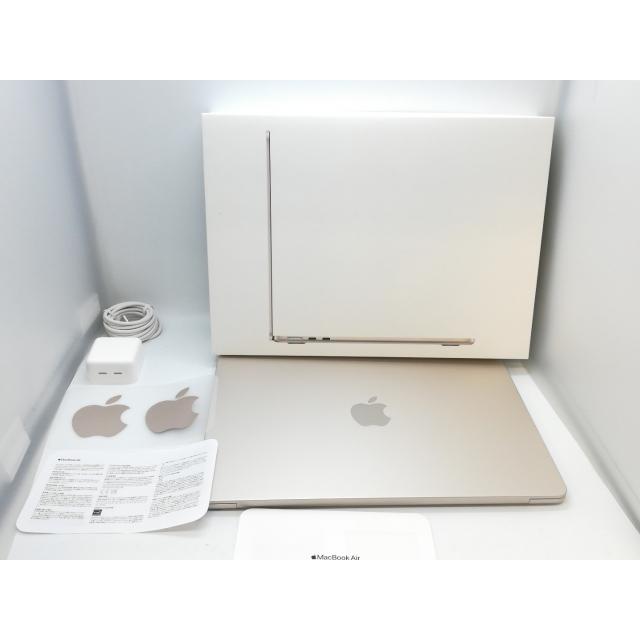 【中古】Apple MacBook Air 13インチ CTO (M2,2022) シルバー M2(CPU:8C/GPU:10C)/16G/1T/35W AC(USB-Cx2)【京都】保証期間１ヶ月【ランクA】の画像