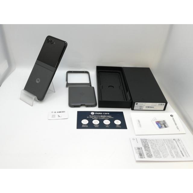 中古】MOTOROLA 国内版 【SIMフリー】 motorola razr 50 コアラグレイ