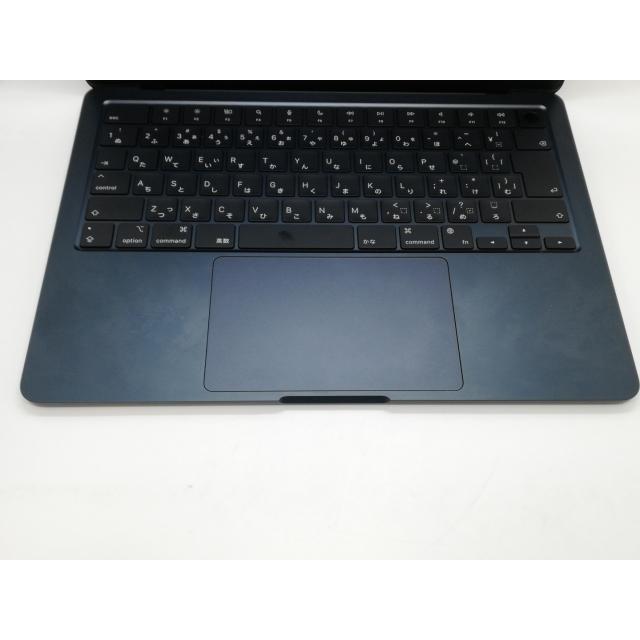 【中古】Apple MacBook Air 13インチ  M2(CPU:8C/GPU:8C) 8GB/256GB ミッドナイト MLY33J/A (M2,2022)【京都】保証期間１ヶ月【ランクA】の画像