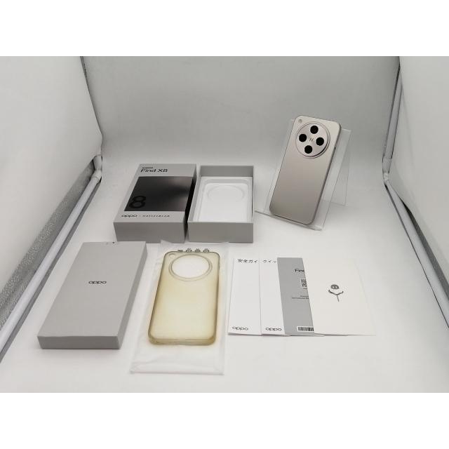 【中古】Oppo 国内版 【SIMフリー】 OPPO Find X8 スターグレー 16GB 512GB CPH2651【なんば】保証期間１ヶ月【ランクA】の画像