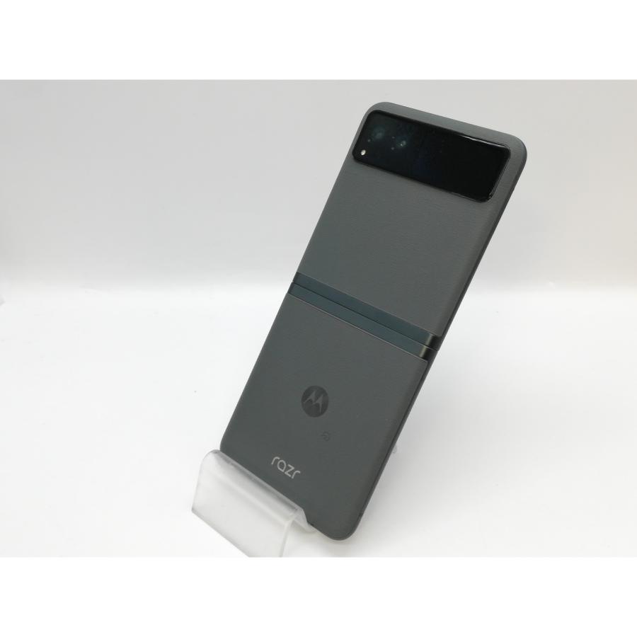 中古】MOTOROLA 国内版 【SIMフリー】 motorola razr 40 セージ