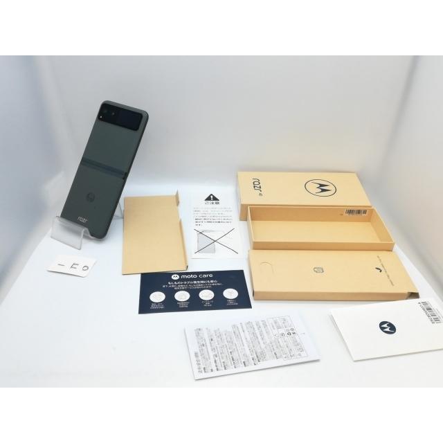 中古】MOTOROLA 国内版 【SIMフリー】 motorola razr 40 セージ