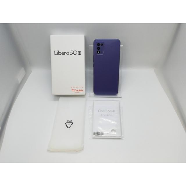 中古】ZTE ymobile 【SIMフリー】 Libero 5G III 4GB 64GB パープル
