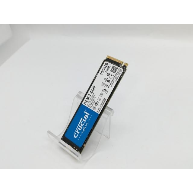 中古】Crucial P2(CT1000P2SSD8JP) 1TB/M.2 2280(PCIe3.0 NVMe)/QLC