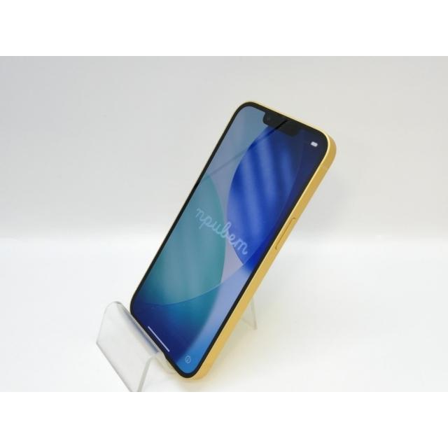 【中古】Apple docomo 【SIMフリー】 iPhone 14 128GB イエロー MR3Q3J/A【京都】保証期間１ヶ月【ランクA】