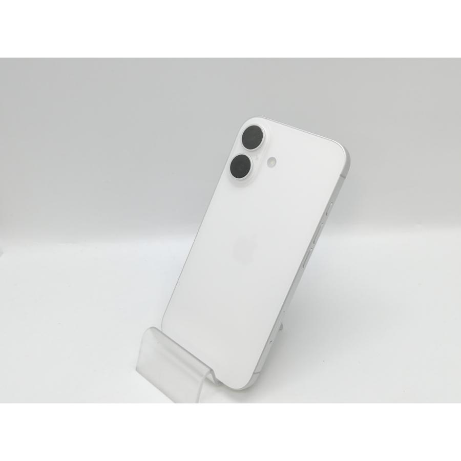 【中古】Apple ymobile 【SIMフリー】 iPhone 16 128GB ホワイト MYDR3J/A【三宮駅前】保証期間１ヶ月【ランクA】の画像