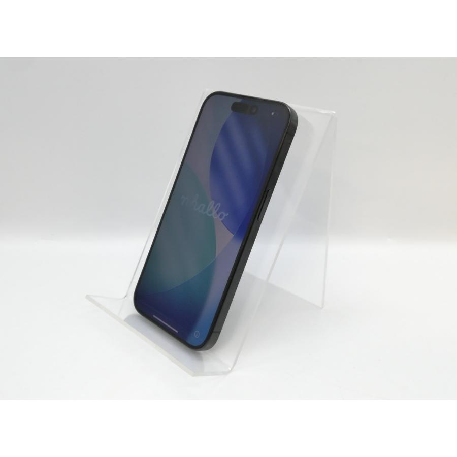 【中古】Apple 国内版 【SIMフリー】 iPhone 15 Pro 256GB ブラックチタニウム MTUC3J/A【なんば】保証期間１ヶ月【ランクA】の画像