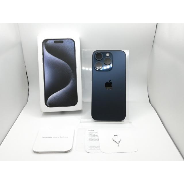 中古】Apple 国内版 【SIMフリー】 iPhone 15 Pro 512GB ブルー