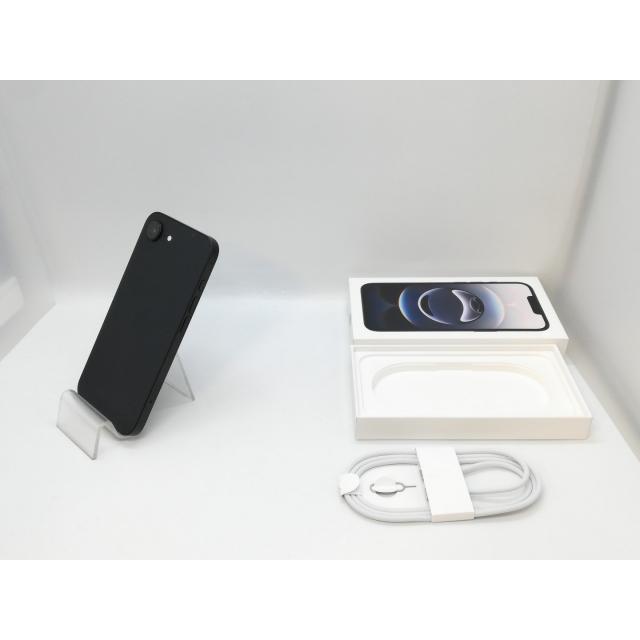 【中古】Apple 国内版 【SIMフリー】 iPhone 16e 128GB ブラック MD1Q4J/A【広島本通】保証期間１ヶ月【ランクA】の画像