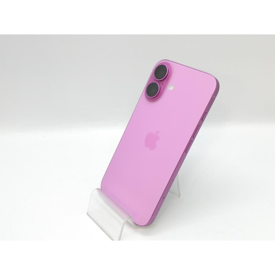 【中古】Apple 国内版 【SIMフリー】 iPhone 16 128GB ピンク MYDT3J/A【京都】保証期間１ヶ月【ランクA】の画像