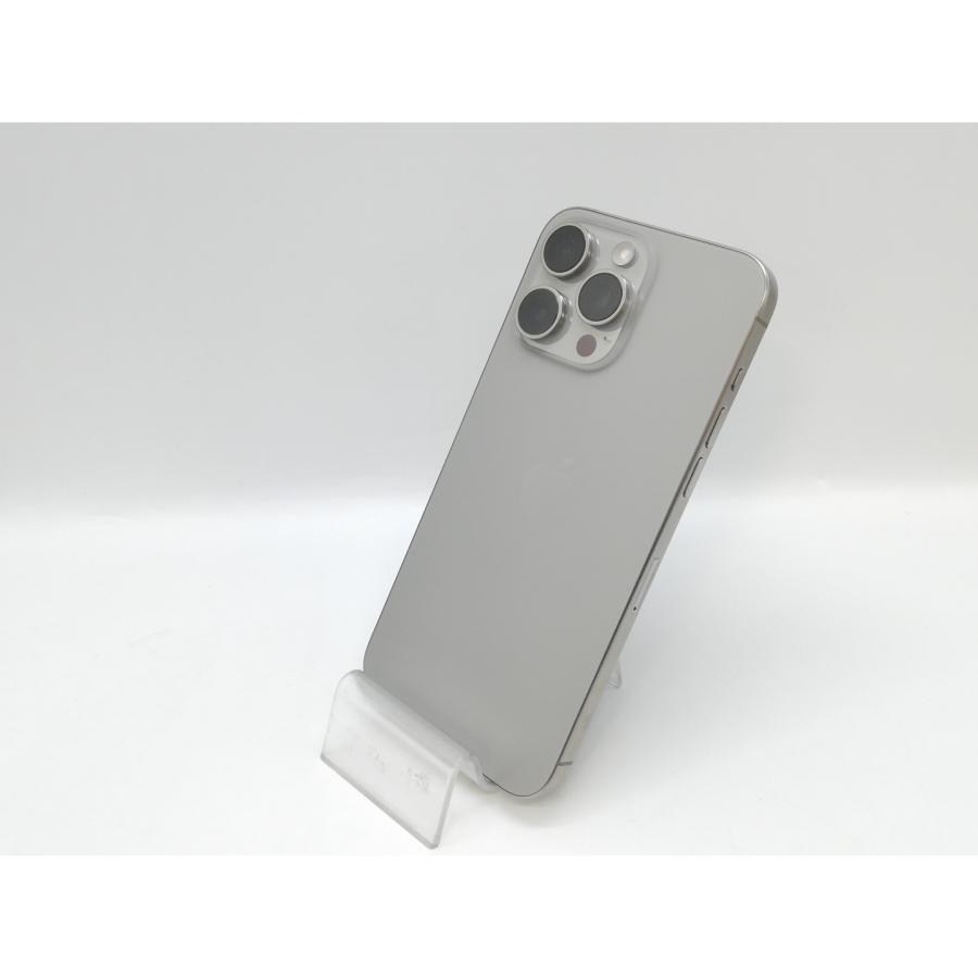 【中古】Apple docomo 【SIMフリー】 iPhone 15 Pro Max 1TB ナチュラルチタニウム MU713J/A【大阪本店】保証期間１ヶ月【ランクA】の画像