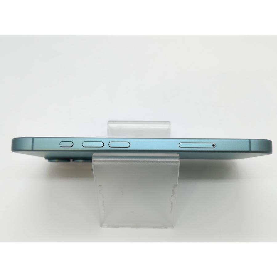 【中古】Apple au 【SIMフリー】 iPhone 16 128GB ティール MYDV3J/A【京都】保証期間１ヶ月【ランクA】の画像