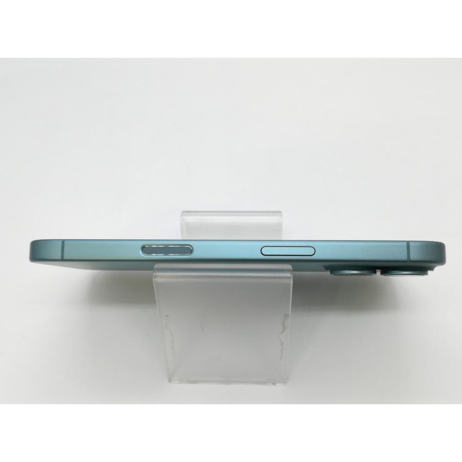 【中古】Apple au 【SIMフリー】 iPhone 16 128GB ティール MYDV3J/A【京都】保証期間１ヶ月【ランクA】の画像