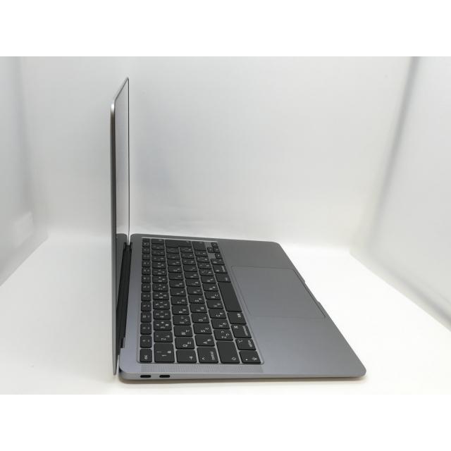 【中古】Apple MacBook Air 13インチ CTO (M1・2020) スペースグレイ Apple M1(CPU:8C/GPU:7C)/16G/512G【京都】保証期間１ヶ月【ランクA】の画像