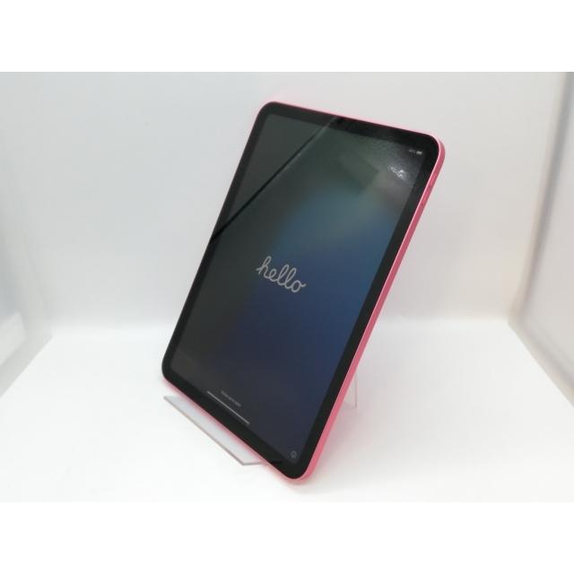 中古】Apple 【Wi-Fi】 iPad（第10世代/2022） 64GB ピンク MPQ33J/A