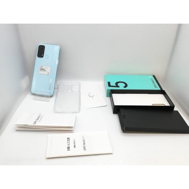 中古】Oppo ymobile 【SIMフリー】 OPPO Reno5 A eSIM対応版 アイス