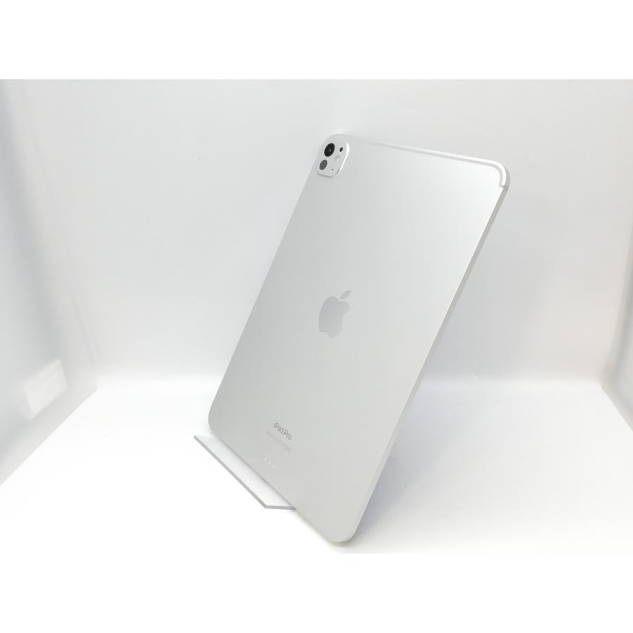 【中古】Apple 【Wi-Fi】 11インチ iPad Pro（M4/2024） 256GB シルバー 標準ガラス MVV93J/A【京都】保証期間１ヶ月【ランクA】の画像