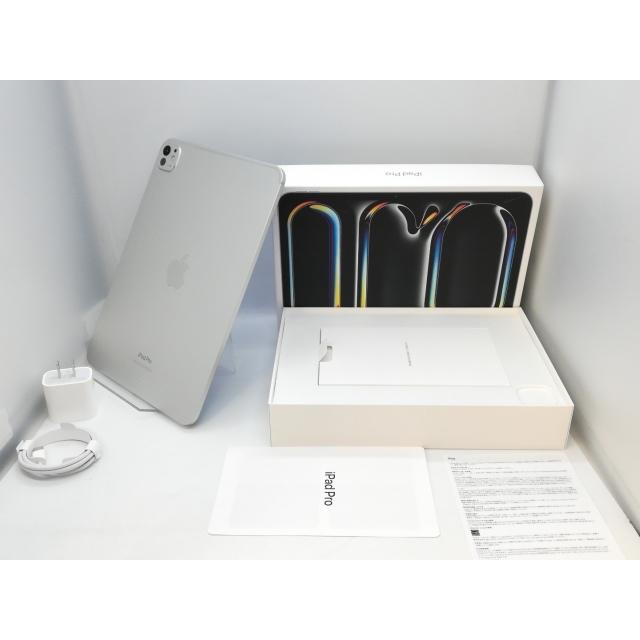 中古】Apple 【Wi-Fi】 11インチ iPad Pro（M4/2024） 256GB シルバー