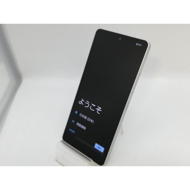中古】SHARP docomo 【SIMフリー】 AQUOS sense6 シルバー 4GB 64GB SH