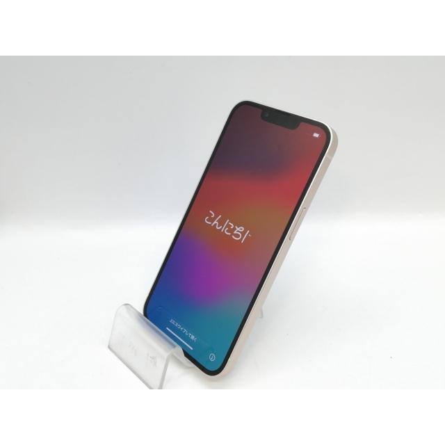 【中古】Apple docomo 【SIMフリー】 iPhone 14 128GB スターライト MPUQ3J/A【京都】保証期間１ヶ月【ランクA】