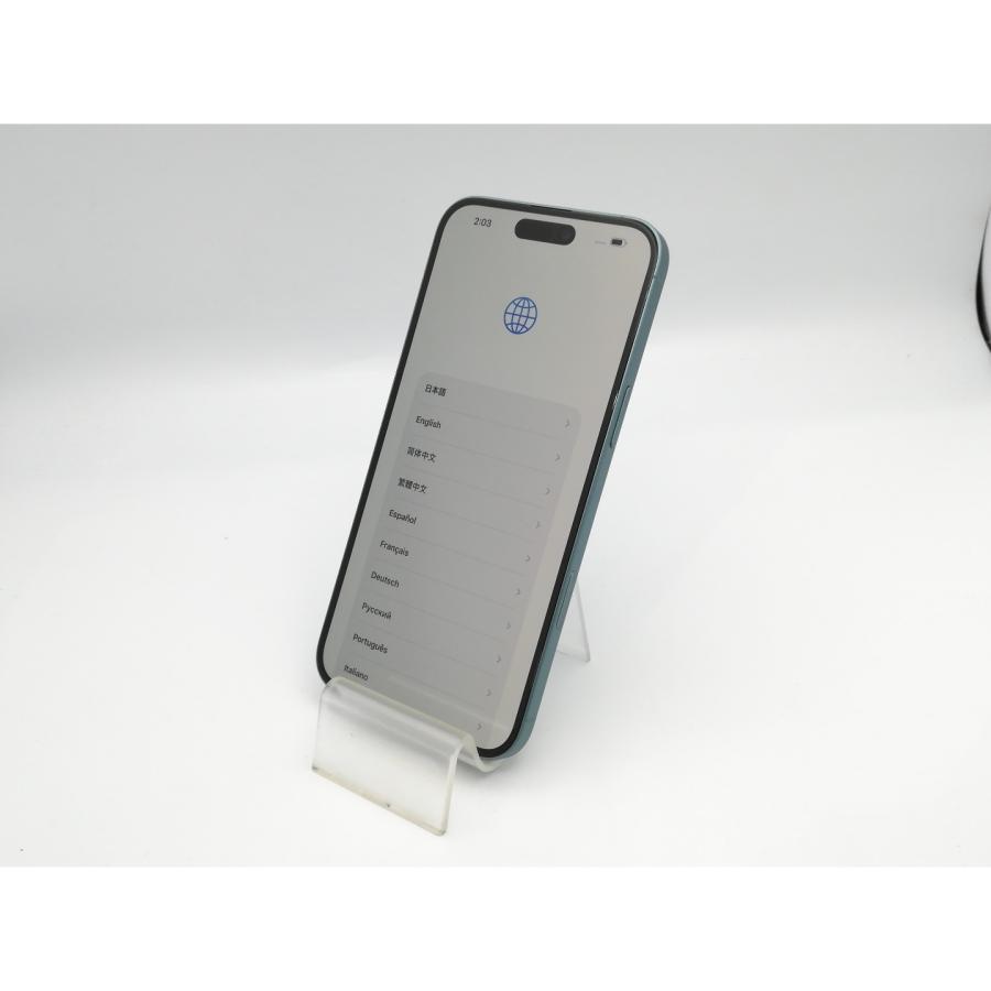 【中古】Apple 国内版 【SIMフリー】 iPhone 16 Plus 256GB ティール MXVL3J/A【大阪堂島】保証期間１ヶ月【ランクA】の画像