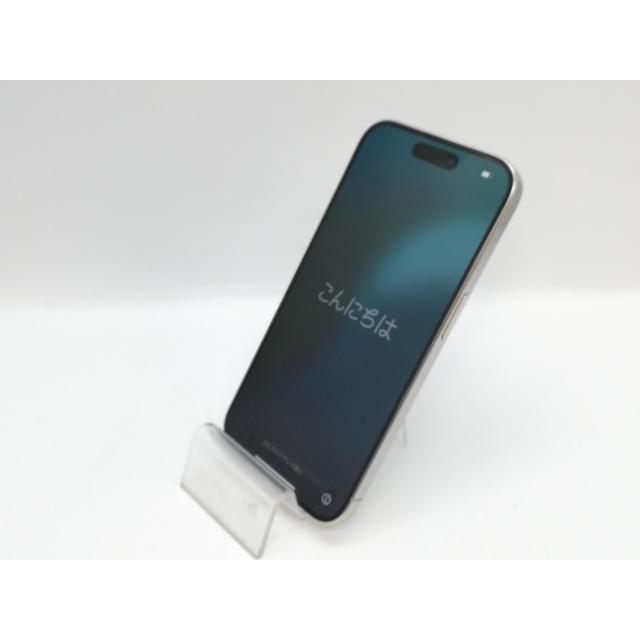 中古】Apple 国内版 【SIMフリー】 iPhone 15 Pro 128GB ホワイト 