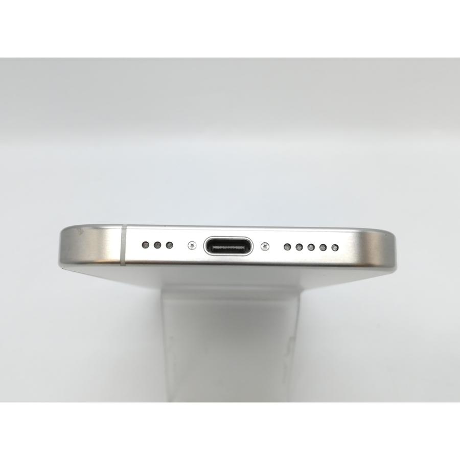 【中古】Apple 国内版 【SIMフリー】 iPhone 15 Pro 128GB ホワイトチタニウム MTU83J/A【京都】保証期間１ヶ月【ランクB】の画像