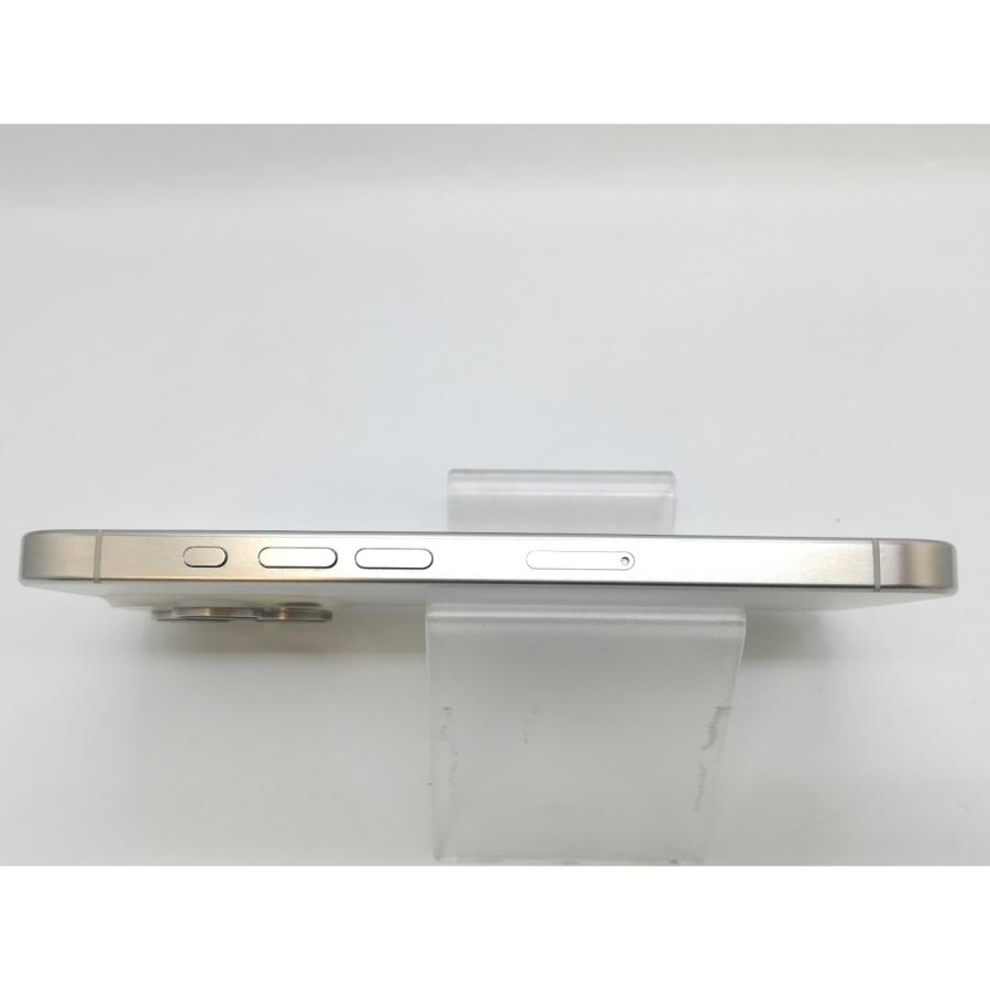 【中古】Apple 国内版 【SIMフリー】 iPhone 15 Pro 128GB ホワイトチタニウム MTU83J/A【京都】保証期間１ヶ月【ランクB】の画像