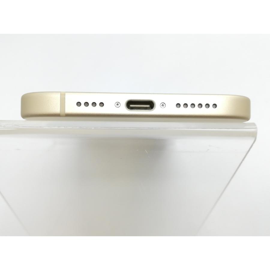 【中古】Apple 国内版 【SIMフリー】 iPhone 15 Plus 128GB イエロー MU0A3J/A【京都】保証期間１ヶ月【ランクA】の画像