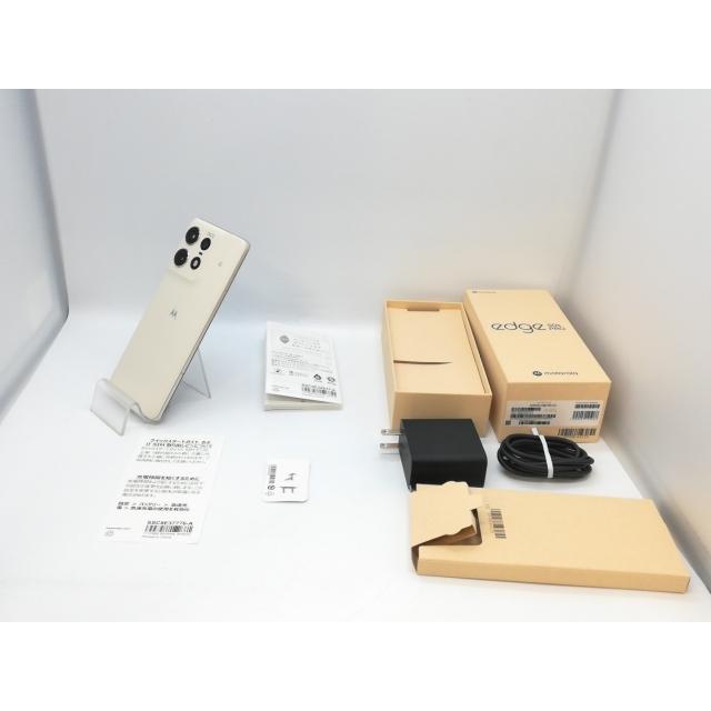 中古】MOTOROLA SoftBank 【SIMフリー】 motorola edge 50s pro バニラ