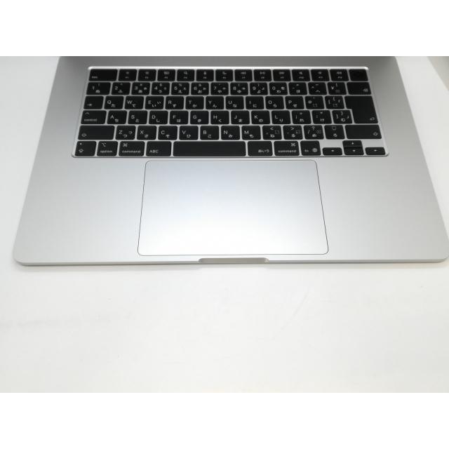【中古】Apple MacBook Air 15インチ CTO (M4, 2025) シルバー M4(CPU:10C/GPU:10C)/16G/256G【京都】保証期間１ヶ月【ランクA】の画像