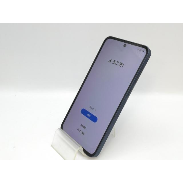 中古】SAMSUNG au 【SIMフリー】 Galaxy A55 5G オーサムネイビー 8GB