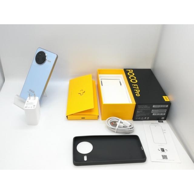 中古】Xiaomi 国内版 【SIMフリー】 Poco F7 Pro ブルー 12GB 256GB