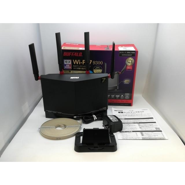 中古】BUFFALO AirStation WXR9300BE6P [ブラック] Wi-Fi7(11be)対応